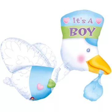 Baby Boy fólia lufi 81 cm