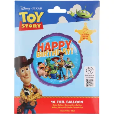 Disney Játékháború Party Heroes fólia lufi 45 cm