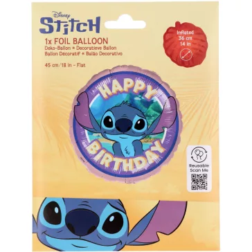   Disney Lilo és Stitch, A csillagkutya Island fólia lufi 45 cm