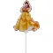 Disney Hercegnők Belle mini fólia lufi 23 cm (WP)