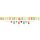 Retro Rainbow felirat 176 cm