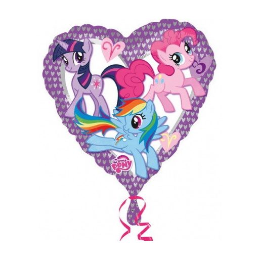 Én kicsi pónim Heart fólia lufi 43 cm