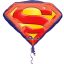 Superman Logo fólia lufi 66 cm