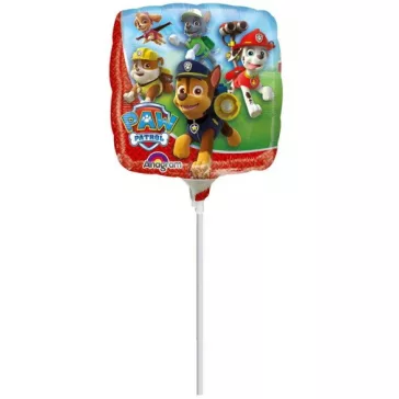 Mancs Őrjárat Go Team mini fólia lufi 23 cm