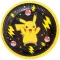 Pokémon Yellow Thunder papírtányér 8 db-os 18 cm