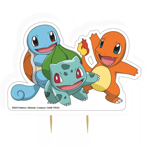 Pokémon Thunder Trio tortagyertya, gyertya 8,3 cm Pokémon Thunder Trio tortagyertya, gyertya 8,3 cm