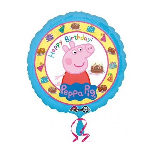 Peppa malac Cake fólia lufi 43 cm