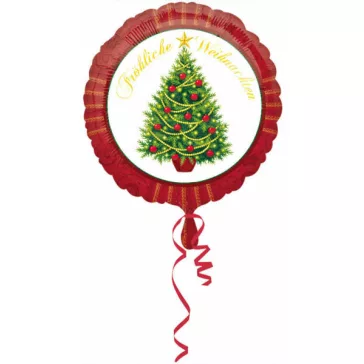 Karácsonyi Tree fólia lufi 43 cm