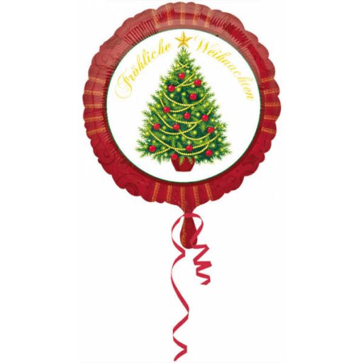 Karácsonyi Tree fólia lufi 43 cm