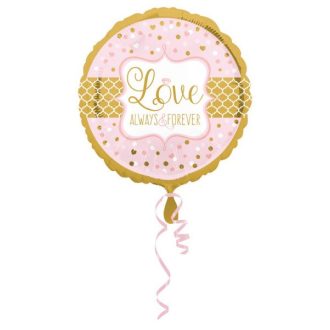 Love Always fólia lufi 43 cm