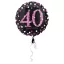 Happy Birthday Pink 40 fólia lufi 43 cm