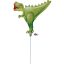 Dinoszaurusz T-Rex mini fólia lufi 35 cm (WP)
