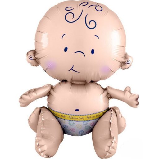 Baby Cute ülő fólia lufi 38 cm