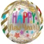 Happy New Year Gold gömb fólia lufi 40 cm