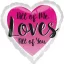Love All of You fólia lufi 43 cm