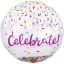 Celebrate, Ünnepel Fólia lufi konfettivel 71 cm