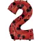 Disney Mickey Red fólia lufi 2-es 66 cm