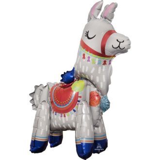 Láma Fiesta fólia lufi 58 cm