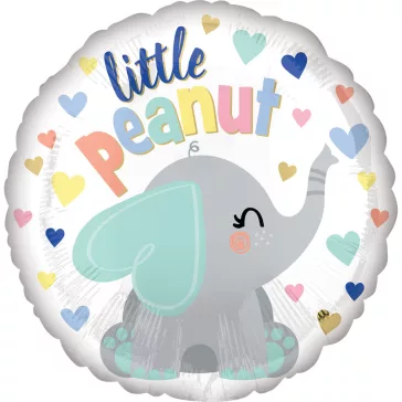 Baby elefánt Little Peanut fólia lufi 43 cm