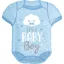 Baby Boy fólia lufi 60*55 cm