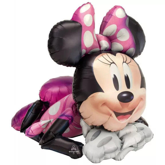 Disney Minnie AirWalker sétáló fólia lufi 88 cm Disney Minnie AirWalker sétáló fólia lufi 88 cm