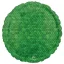 Zöld Sequin mintás fólia lufi 43 cm