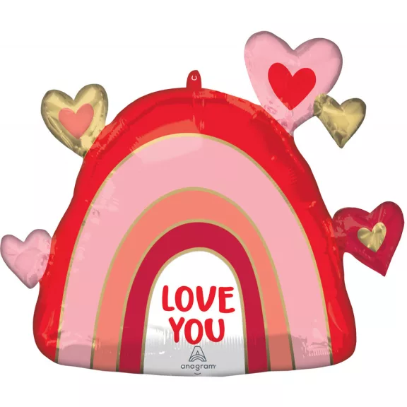 I love You Heart fólia lufi 66 cm I love You Heart fólia lufi 66 cm