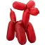 Piros Red kutya fólia lufi 48 cm