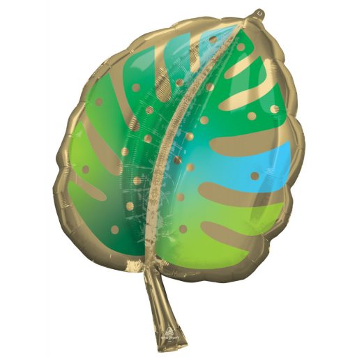 Pálmalevél Green fólia lufi 76 cm