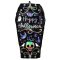 Halloween Coffin fólia lufi 68 cm