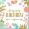 Happy Birthday Boho szalvéta 16 db-os 33x33 cm