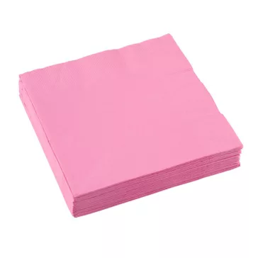 Rózsaszín New Pink szalvéta 20 db-os 33x33 cm