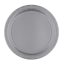 Ezüst Silver papírtányér 8 db-os 23 cm