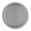 Ezüst Silver papírtányér 8 db-os 23 cm