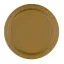 Arany Gold papírtányér 8 db-os 23 cm