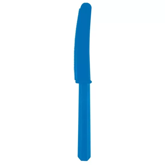 Evőeszköz, kés - 10 darabos Bright Royal Blue Evőeszköz, kés - 10 darabos Bright Royal Blue