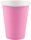 Rózsaszín New Pink papír pohár 8 db-os 250 ml
