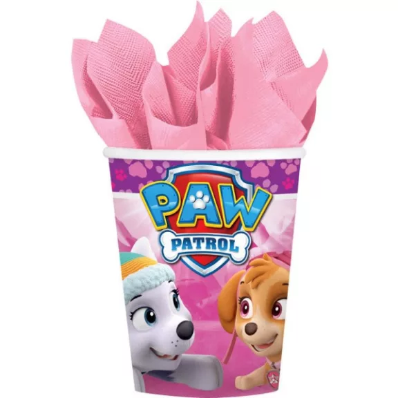 Mancs Őrjárat Pink papír pohár 8 db-os 250 ml Mancs Őrjárat Pink papír pohár 8 db-os 250 ml
