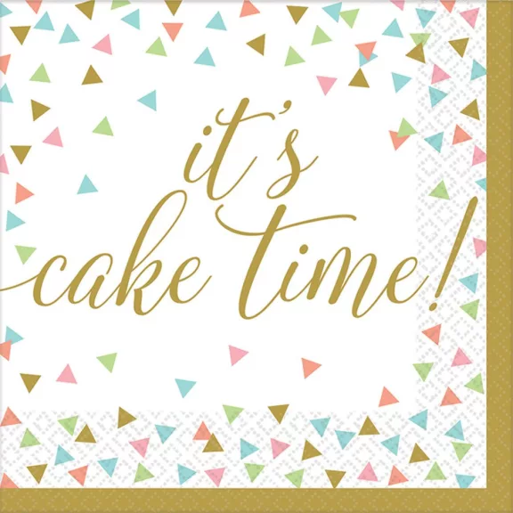 Konfetti Cake Time szalvéta 36 db-os 33x33 cm Konfetti Cake Time szalvéta 36 db-os 33x33 cm