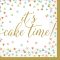 Konfetti Cake Time szalvéta 36 db-os 33x33 cm