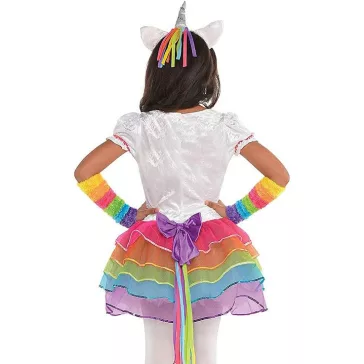 Unikornis Rainbow jelmez 8-10 év