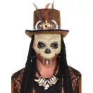 Halloween Witch Doctor felnőtt műanyag maszk