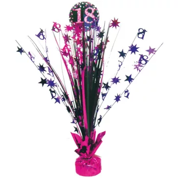 Happy Birthday 18 Pink asztaldísz