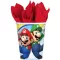 Super Mario Mushroom World papír pohár 8 db-os 250 ml