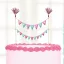 Keresztelő Pink torta dekoráció