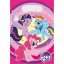 Én kicsi pónim Rainbow Sparkle ajándéktasak, ajándékzacskó 8 db-os
