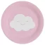 Szivárvány és Felhő Rainbow and Cloud papírtányér 8 db-os 18 cm