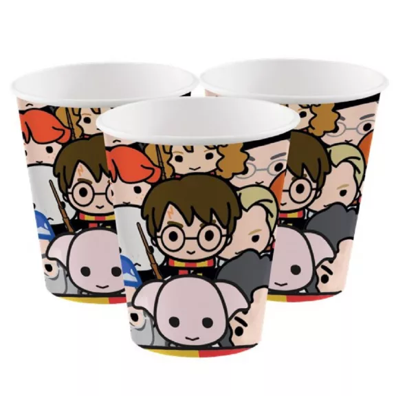 Harry Potter Graphic papír pohár 8 db-os 250 ml Harry Potter Graphic papír pohár 8 db-os 250 ml