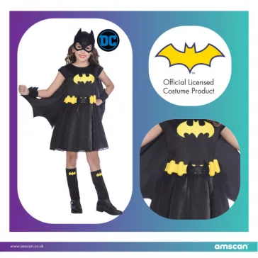 Batgirl Classic jelmez 4-6 év