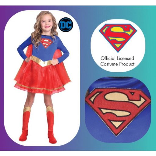 Supergirl Girl of Steel jelmez 6-8 év